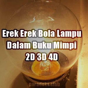 Erek Erek Bola Lampu 2D 3D 4D Dalam Buku Mimpi